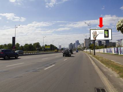 Призматрон, Призма  у Києві, 3x6  Бажана пр. - вул. Чернігівська, ст.м. "Вирлиця", навпроти АЗС "Glusco", в сторону центру - 446103 Фото 1