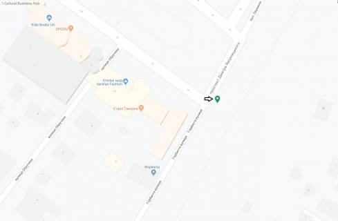 Беклайт A у Дніпро (Дніпропетровськ), 6х3  просп. Дмитра Яворницького, в районі буд. №1, біля пам'ятнику Слави схема