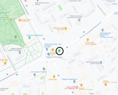 Призматрон, Призма A у Києві Маяковського пр. - Драйзера вул. - 293919 схема