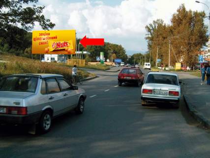 Билборд B в Ужгороде, 3x6  Тимірязєва вул. / Бродлаковича вул., біля кардіоцентру, з центру фото 1