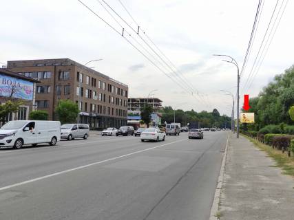 Білборд, Бігборд (Борд)   у Києві, 2.3x3.14  Лобановського пр. (колиш. Червонозоряний пр.), 124 навпроти, в сторону Севастопольської пл. Фото 1