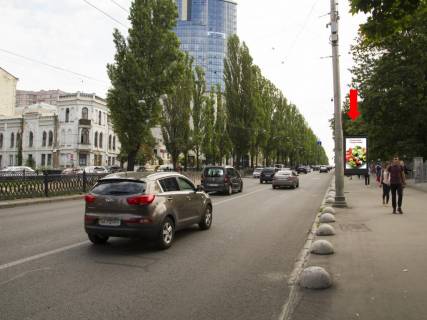 Скроллер A в Киеве, 1.8x1.2  Шевченка бул., 36, біля Ботанічного саду, в сторону Хрещатик вул. - 470096 фото 1