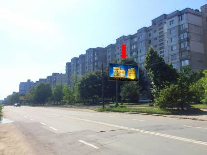 Билборд A в Хмельницком, 3x6  Прибузька вул., 22, з центру фото 1