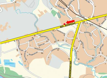 Білборд, Бігборд (Борд)   у Чернівцях, 3x6  Хотинська вул., 47, біля ресторану "Versal", в бік ТРЦ "Боянівка", супермаркетів "Караван", "Comfy" схема