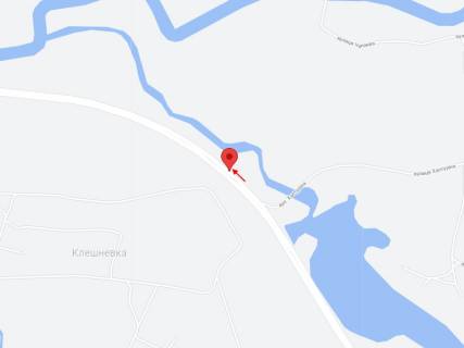 Білборд, Бігборд (Борд)  A у Клешнівка і смт Петриківка, 3x6  Автодорога Т-04-41, км 9+545, між с. Клешнівка і смт Петриківка, від м. Кам'янське схема