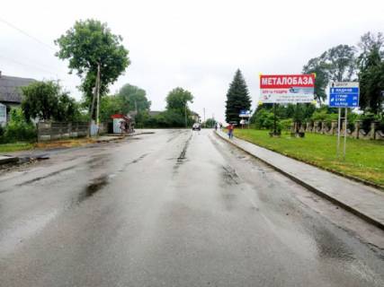Билборд A в Васильевке Галицького вул., центральний в'їзд з м. Ходорів фото 1