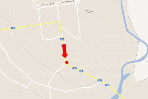 Билборд  в Ромнах, 3x6  Комсомольська вул., 13 схема