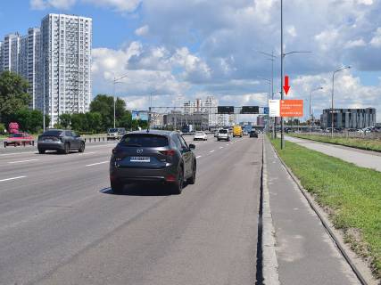 Видеоборд A в Киеве, 3x6  Бажана пр., 30, в бік ст.м. "Харківська", з центру - 583919 фото 1