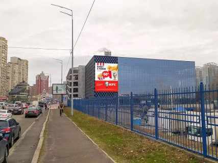 Видеоборд A в Киеве, 11.52x7.68  Дніпровська набережна, 12, ТРЦ "River Mall" - 642995 фото 1