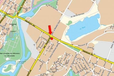 Призма  в Сумах, 3x6  Харківська вул. / Прокоф''єва вул., ліва - 448121 схема