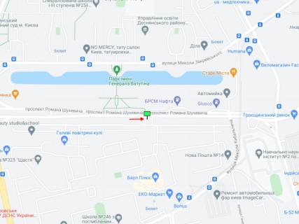 Призматрон, Призма A у Києві Шухевича пр. (колиш. Ватутіна пр.), 26 - 374215 схема