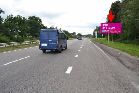 Білборд, Бігборд (Борд)  A у Коротичі, 3x6  Траса Київ - Харків - Довжанський - с. Коротич, АЗС "AVIA", у бік Люботина Фото 1