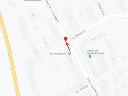 Білборд, Бігборд (Борд)  B у Кременчуці Приходько вул., 30/1 схема