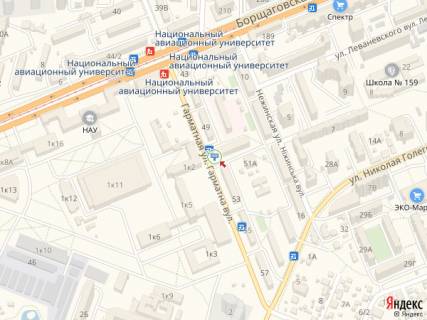 Призматрон, Призма A у Києві Гарматна вул., 51 - 290533 схема