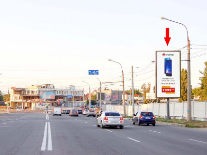 Бэклайт A в Харькове, 6x3  просп. Льва Ландау (50-річчя СРСР). - просп. Ювілейний (П'ятдесятиріччя ВЛКСМ ) 32а фото 1