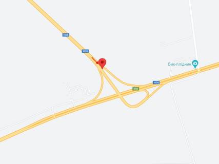 Білборд, Бігборд (Борд)  B у , , 6х3  Н-08, км 393+922 (ліворуч), Рух до Дніпра, перед поворот на Криворізьке шосе з м. Кам'янське схема