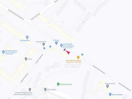Сiтiлайт B у Харкові, 1.8x1.2  Валентинівська вул., 44б схема