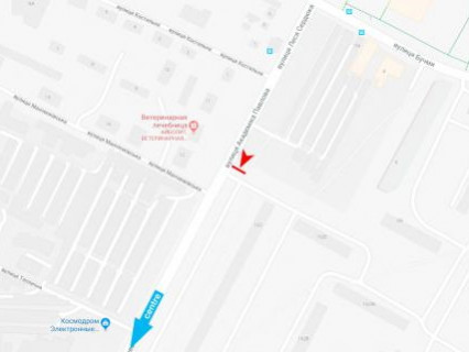 Билборд B в Харькове, 3x6  Павлова вул., 164, в центр схема