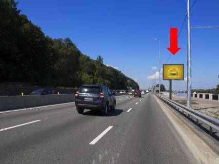 Скроллер  в Киеве, 2.3x3.14  Набережне шосе вул., 1100 м. від ст.м. "Дніпро", в бік Подолу - 456015 фото 1