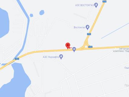 Білборд, Бігборд (Борд)  A у Нікополі, 6х3  Н-23, км 227+040 (ліворуч), Виїзд з м. Нікополь, рух до розв'язки на Дніпро схема