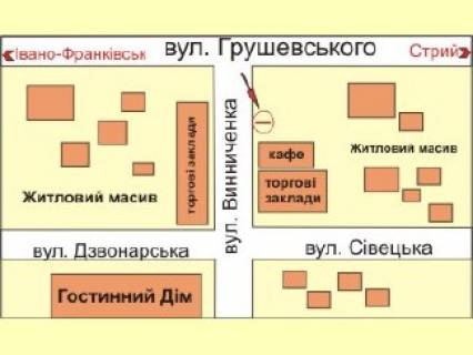 Білборд, Бігборд (Борд)   у Калуші, 3x6  Винниченка вул., 17 Фото 1