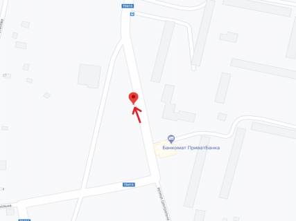 Билборд A в Вольногорске, 6х3  вул. Центральна, навпроти буд. 60 схема