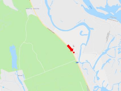 Білборд, Бігборд (Борд)  B у Київських трасах, 3x6  Столичне шосе, за світлофором, 100 м за Олімпійським ведмедиком, з Києва схема