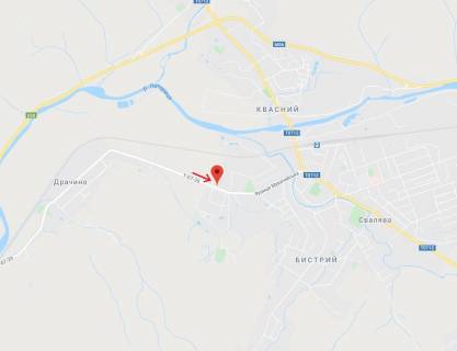 Билборд  в Сваляве, 3x6  Свалява, до 100 м схема