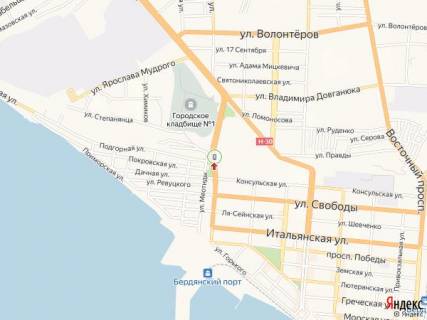 Ситилайт A в Бердянске Западный пр., подъем схема