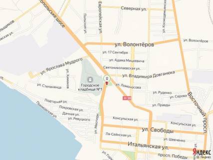Ситилайт B в Бердянске Западный пр., подъем схема