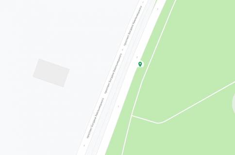 Билборд A в Днепр (Днепропетровск), 6х3  просп. Богдана Хмельницького, в районі Парку імені Богдана Хмельницького схема