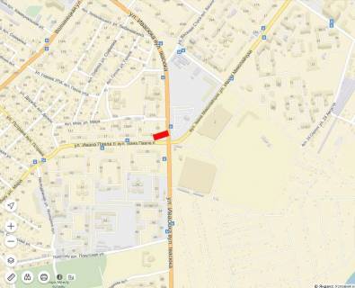 Білборд, Бігборд (Борд)  B у Івано-Франківську Івасюка вул. - Івана-Павла II вул. (колиш. Будівельників вул.) схема