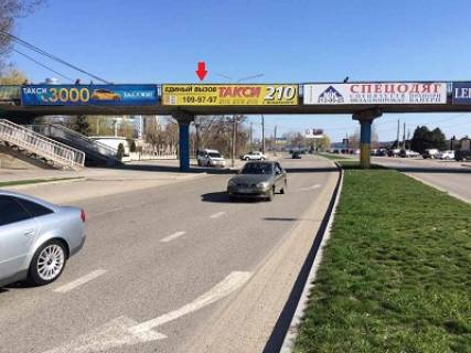 Білборд, Бігборд (Борд)  B у Запоріжжі Прибережна автомагістраль - Шевченко бул., в сторону залізничного вокзалу, вартість послуг з монтажу / демонтажу не входить у вартість оренди і оплачується окремо Фото 1