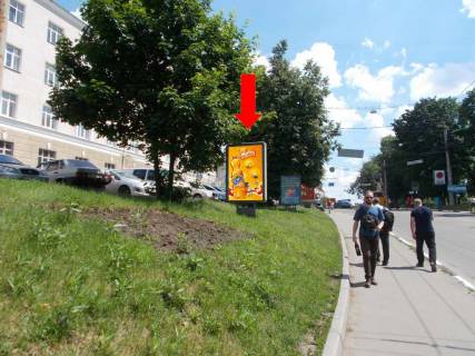 Ситилайт  в Сумах, 1.8x1.2  Покровська пл. (кол. Червона пл.), біля готелю "Україна" (№3) фото 1