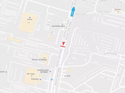 Призма B в Харькове, 3x6  Ландау пр., 151, з центру - 666283 схема
