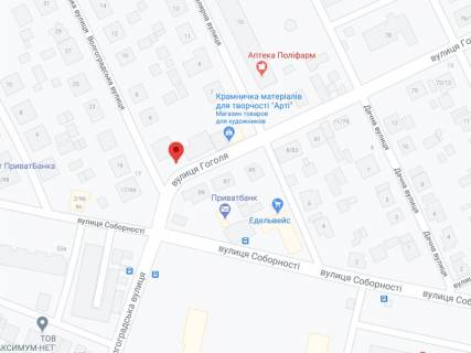 Билборд A в Боярке Гоголя ул., 76/5 А, аптека "Вітамін", прайс за ролик 10 сек 1 вихід/5 хвилин, з 8:00-22:00. Розрахунок для інших параметрів трансляції уточнюйте у менеджера. схема