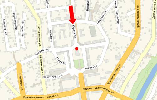 Билборд A в Александрии, 3x6  Покровська пл. (кол. Кірова пл.), 7 схема