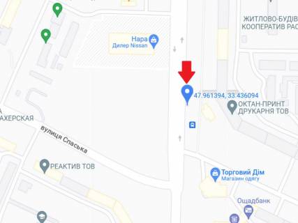 Сiтiлайт B у Кривому Розі, 1.8x1.2  200-річчя Кривого Рогу пр.,17, зупинка "Спаська" схема