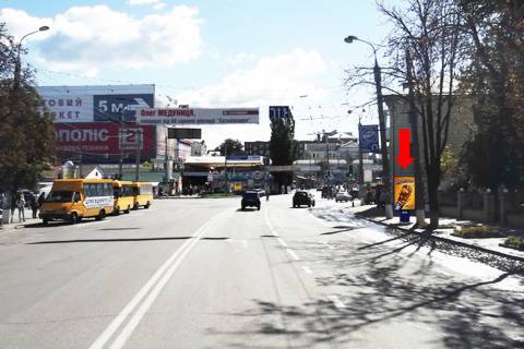 Ситилайт  в Сумах, 1.8x1.2  Іллінська вул. (кол. Червоногвардійська вул.), біля виставкового центру "Іллінський" фото 1