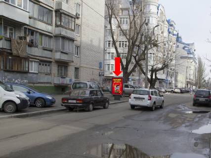 Ситилайт  в Киеве, 1.8x1.2  Туровська вул. - вул. Почайнинська, в сторону центру фото 1