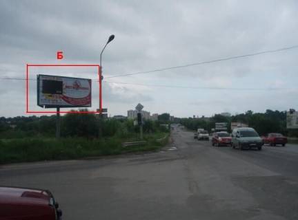 Билборд B в Тернополе, 3x6  Будного вул., поворот на центральний ринок фото 1