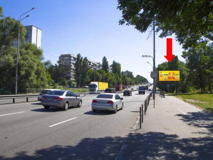 Білборд, Бігборд (Борд)   у Києві, 3x6  Перемоги пр. - вул. Ушакова, навпроти, в центр Фото 1