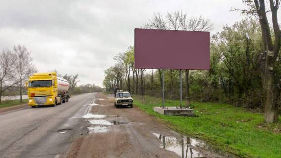 Білборд, Бігборд (Борд)   у Первомайську, 3x6  Біля Мигії Фото 1