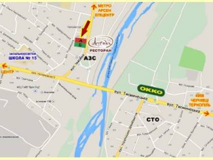 Билборд  в Ивано-Франковске, 3x6  Івасюка вул., 9 схема