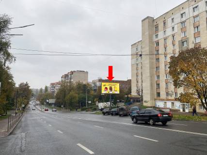Билборд  в Хмельницком, 3x6  Свободи вул., 7А фото 1