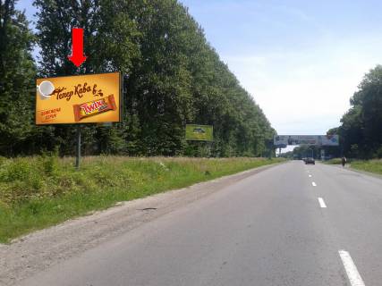 Билборд B в трасах Львова, 3x6  Траса Львів-Тернопіль, с. Винники, виїзд з міста фото 1