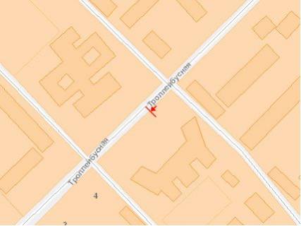 Білборд, Бігборд (Борд)   у Івано-Франківську, 3x6  Тролейбусна вул., 10, в сторону вул. Галицької схема