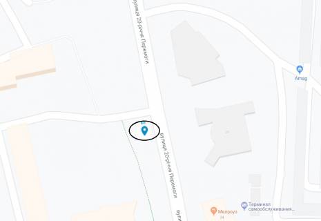 Билборд A в Днепр (Днепропетровск) 20-річчя Перемоги вул., 43д схема