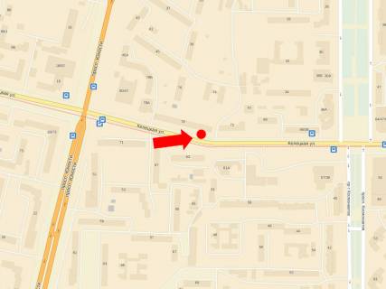 Сiтiлайт  у Вінниці, 1.8x1.2  Келецька вул., 78, в центр схема