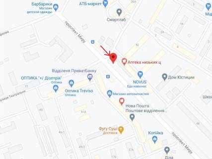Ситилайт B в Николаеве Миру пр., 40А схема